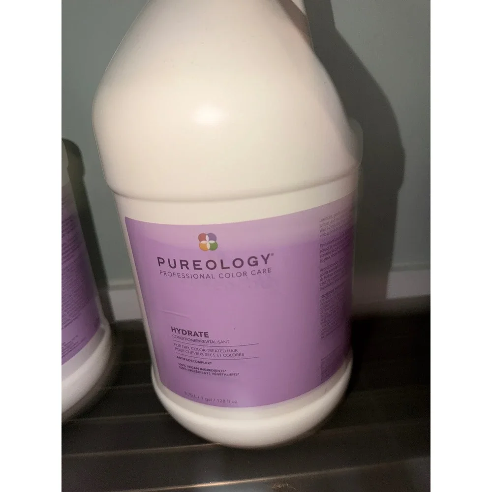 Pureology Hydrate Conditioner 128oz 1 Gallon Vegan Antifade Complex hair care